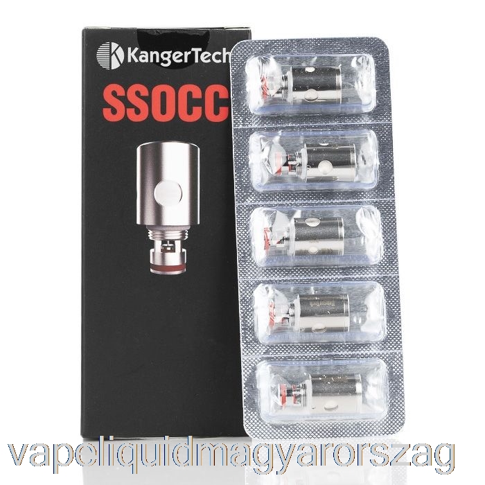 Kanger Ssocc Cseretekercsek 1,2ohm Ssocc Tekercsek Vape Folyadék